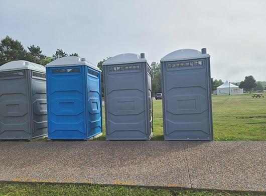 our crew frequently cleans and maintains the event restrooms throughout the duration of your event to ensure they're always in pristine condition